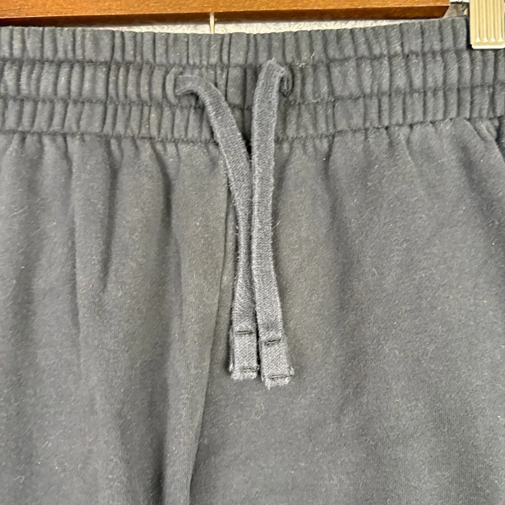 Under Armour Sweatpants Mens Small Black Fleece Joggers Training Gym Workout